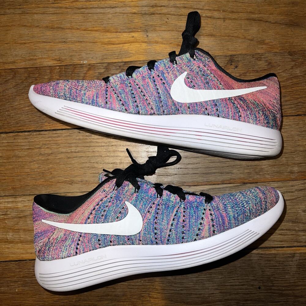 Nike LunarEpic Flyknit Low Multicolor Women Size 10.5/Men 9 rare.run.racer.train